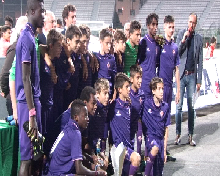 12� Torneo Moreno Vannucci alla Fiorentina.Le immagini delle premiazioni